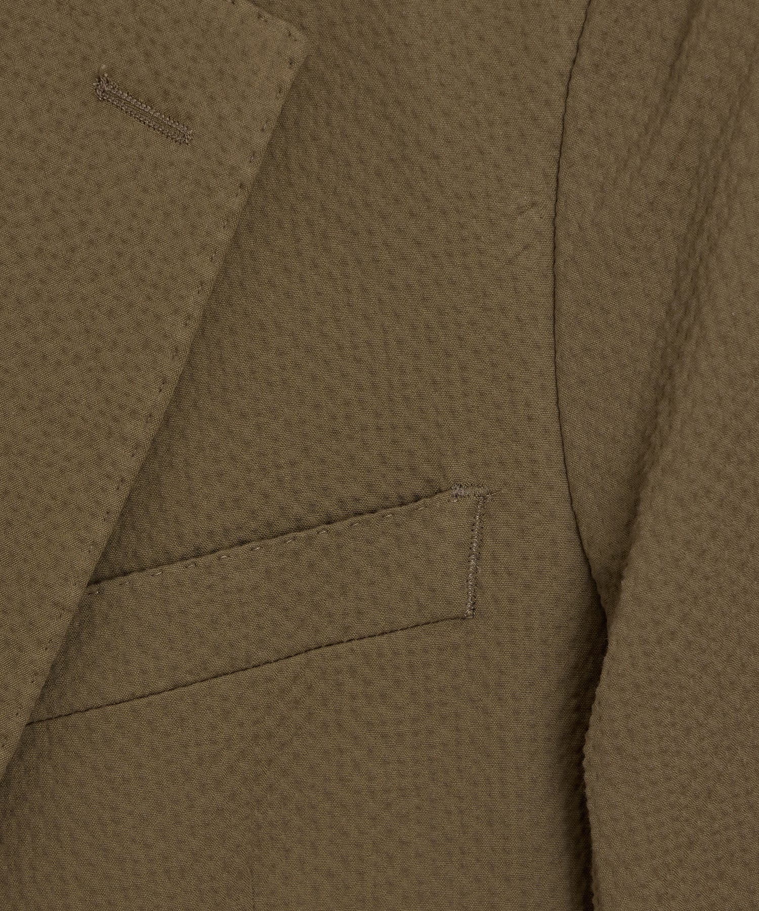 Todd Snyder Italian Seersucker Sutton Jacket in Tan Tan