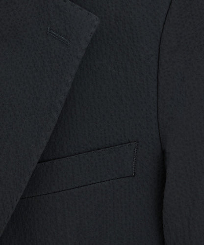 Todd Snyder Italian Seersucker Sutton Jacket in Obsidian Obsidian