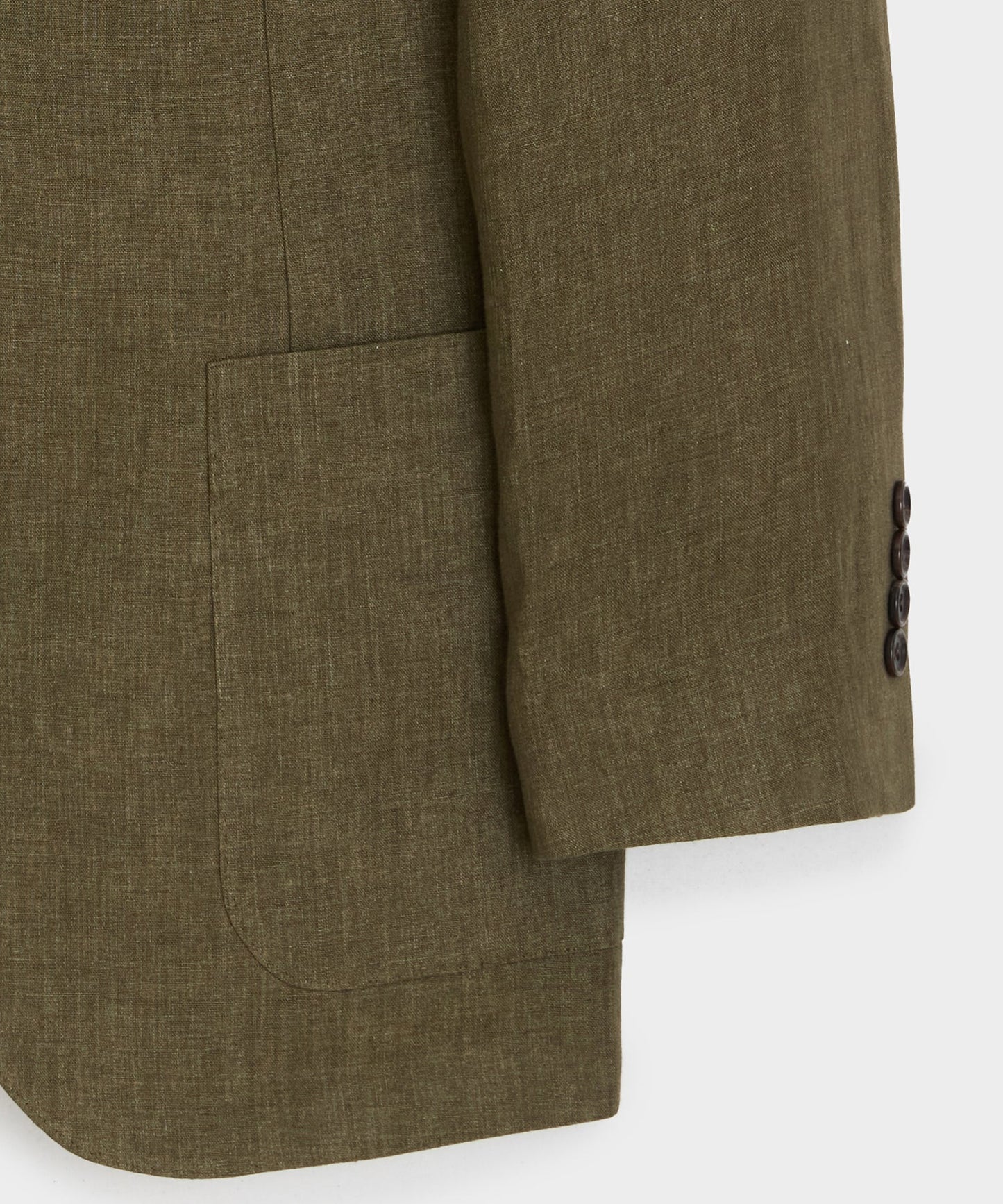 Todd Snyder Italian Linen Madison Jacket in Olive Olive