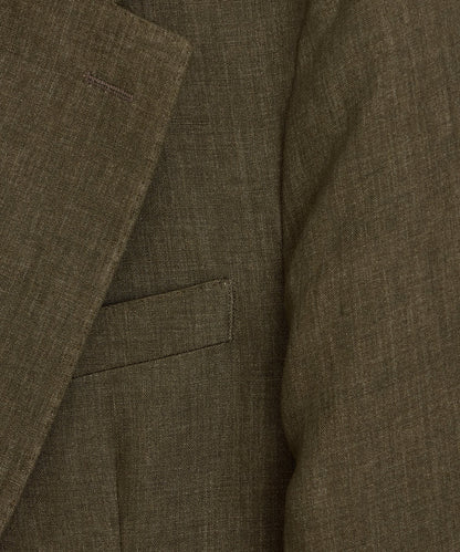 Todd Snyder Italian Linen Madison Jacket in Olive Olive