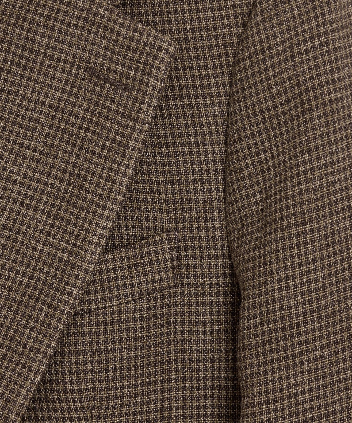 Todd Snyder Italian Linen Houndstooth Madison Jacket in Tan Houndstooth Tan