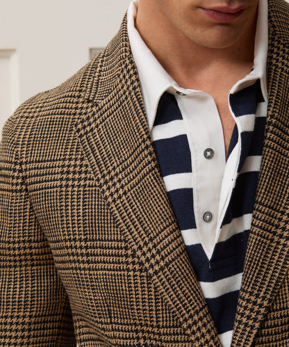 Todd Snyder Italian Glen Plaid Sport Coat in Khaki Plaid Khaki