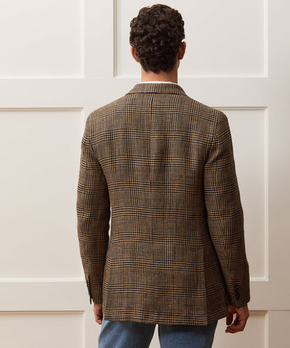 Todd Snyder Italian Glen Plaid Sport Coat in Khaki Plaid Khaki