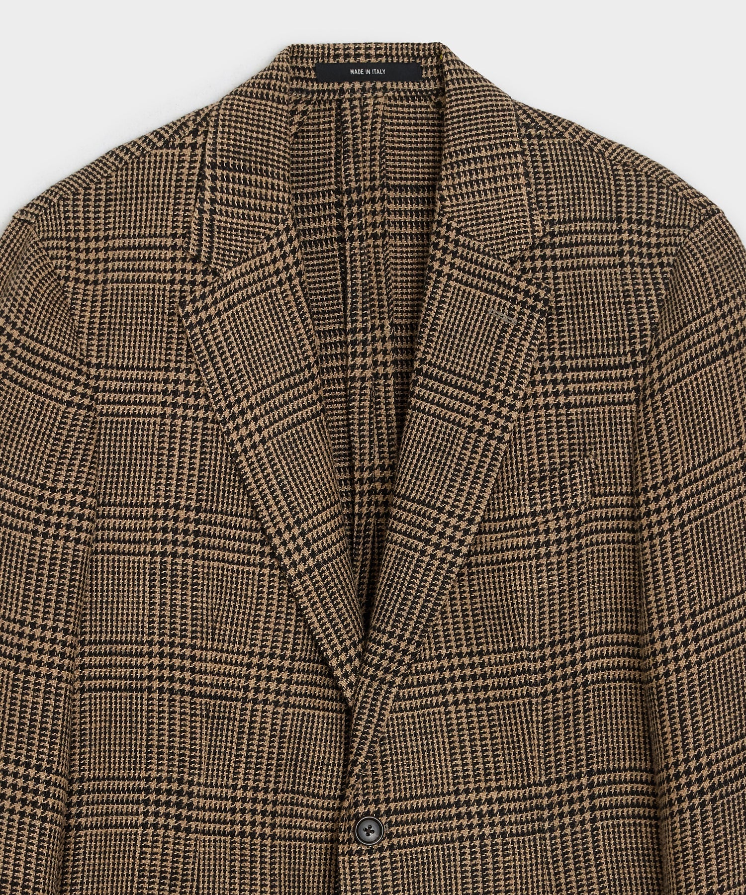 Todd Snyder Italian Glen Plaid Sport Coat in Khaki Plaid Khaki