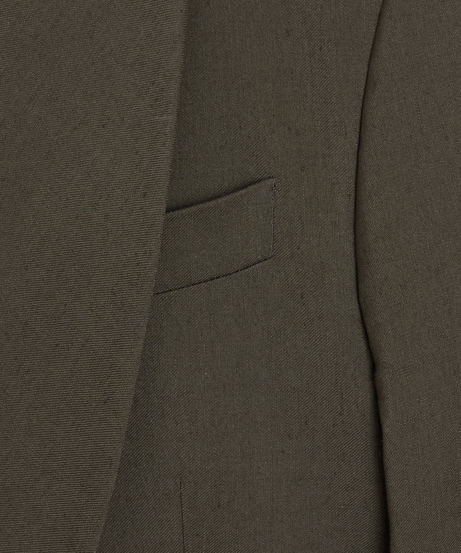 Todd Snyder Italian Double-Breasted Shawl Collar Jacket in Olive Olive