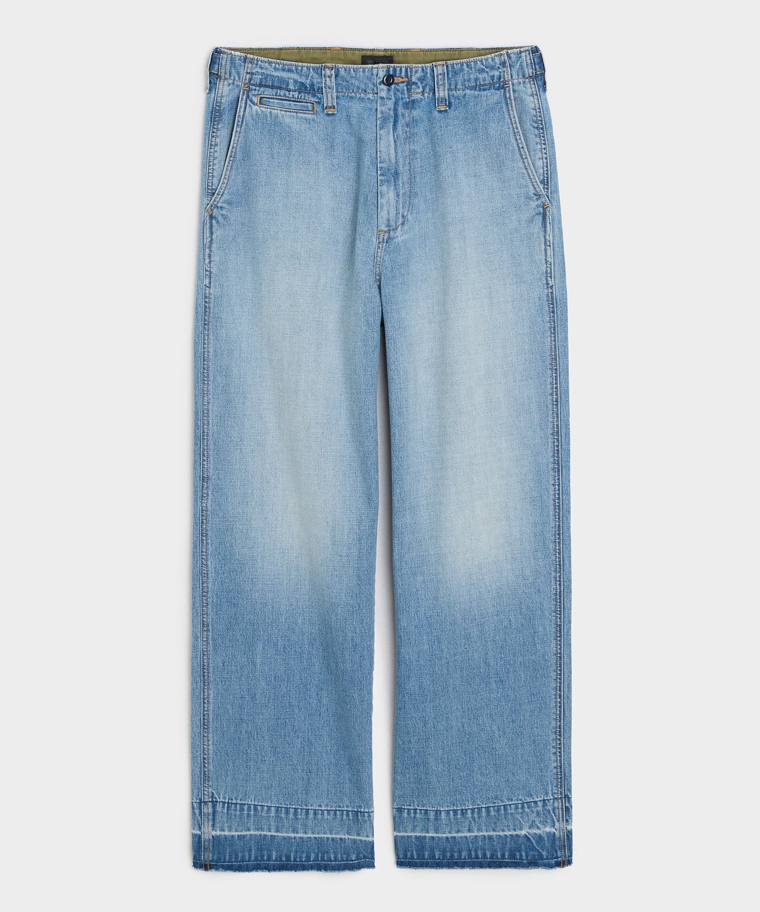 Todd Snyder Lightweight Big Jean in Light Indigo Light Indigo