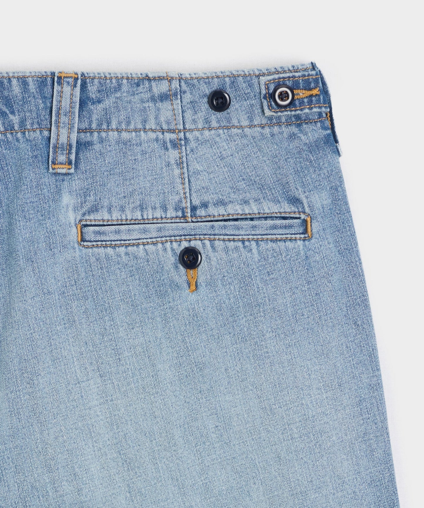 Todd Snyder Lightweight Big Jean in Light Indigo Light Indigo
