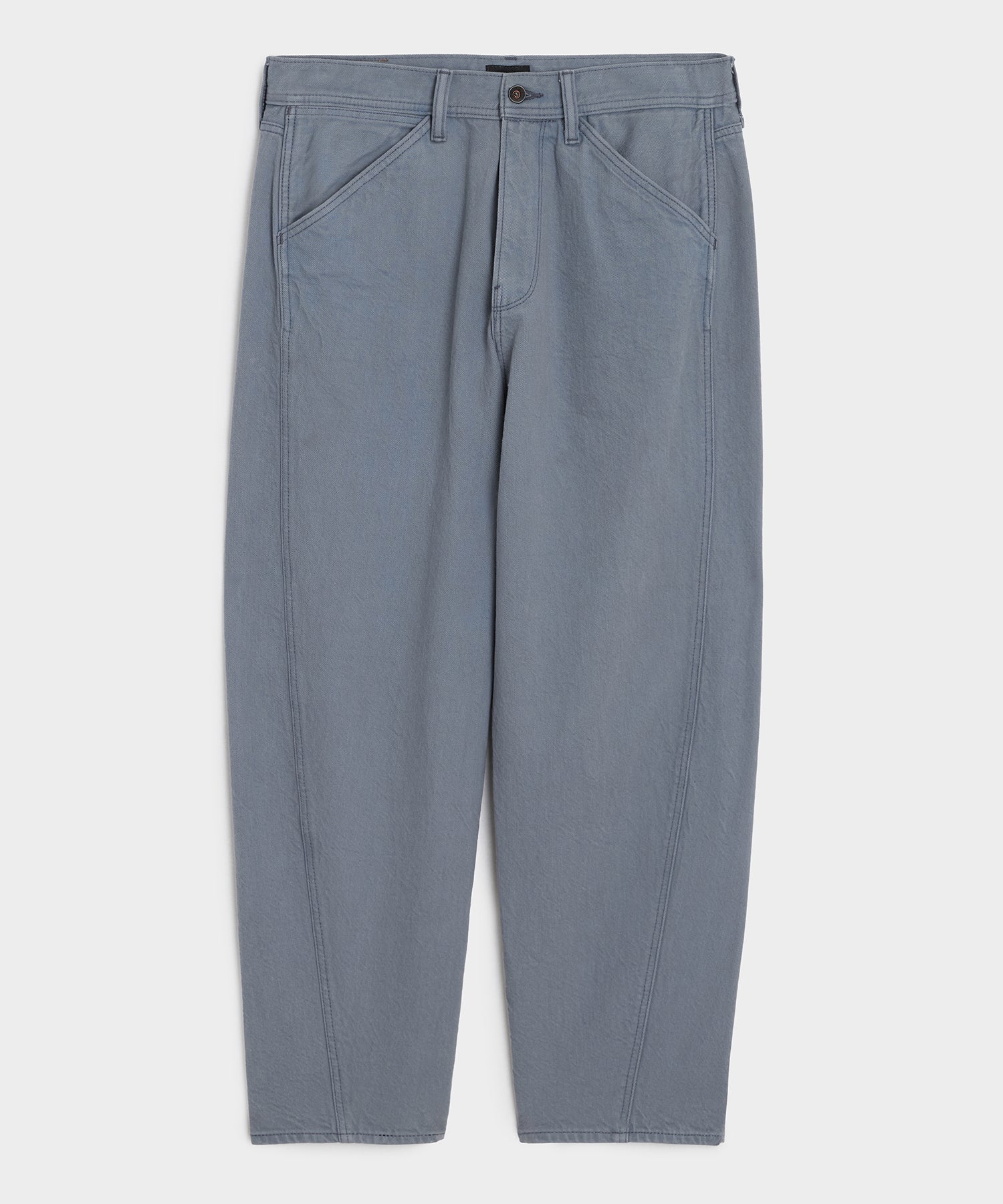 Todd Snyder Relaxed Barrel Jean in Blue Ridge Blue Ridge
