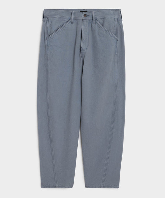 Todd Snyder Relaxed Barrel Jean in Blue Ridge Blue Ridge