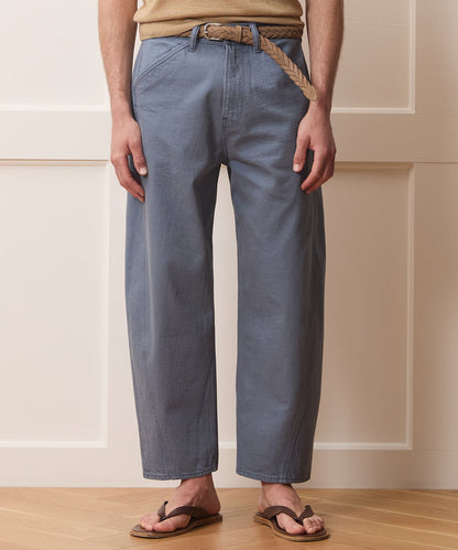 Todd Snyder Relaxed Barrel Jean in Blue Ridge Blue Ridge