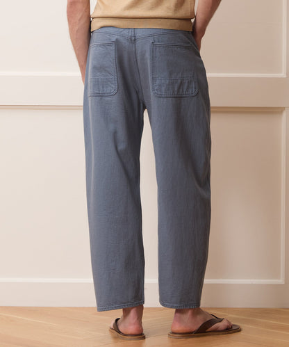 Todd Snyder Relaxed Barrel Jean in Blue Ridge Blue Ridge