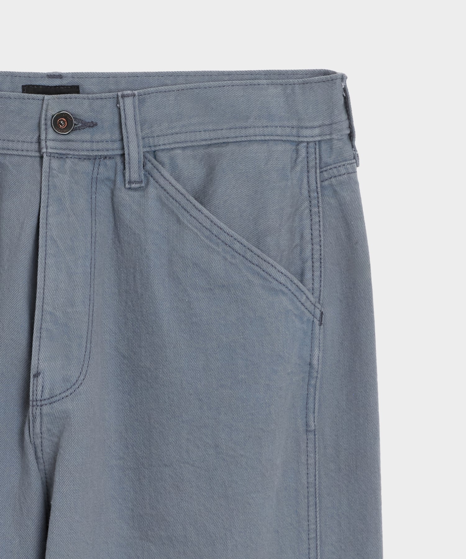 Todd Snyder Relaxed Barrel Jean in Blue Ridge Blue Ridge
