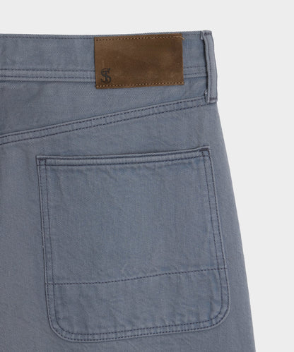 Todd Snyder Relaxed Barrel Jean in Blue Ridge Blue Ridge