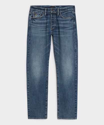 Todd Snyder Slim Selvedge Jean in Dark Indigo Dark Indigo