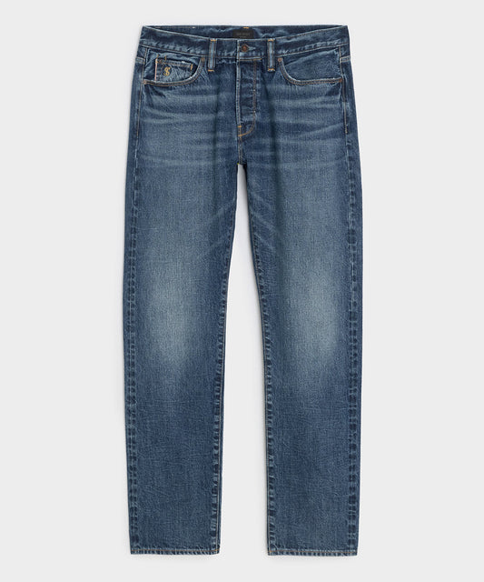 Todd Snyder Slim Selvedge Jean in Dark Indigo Dark Indigo