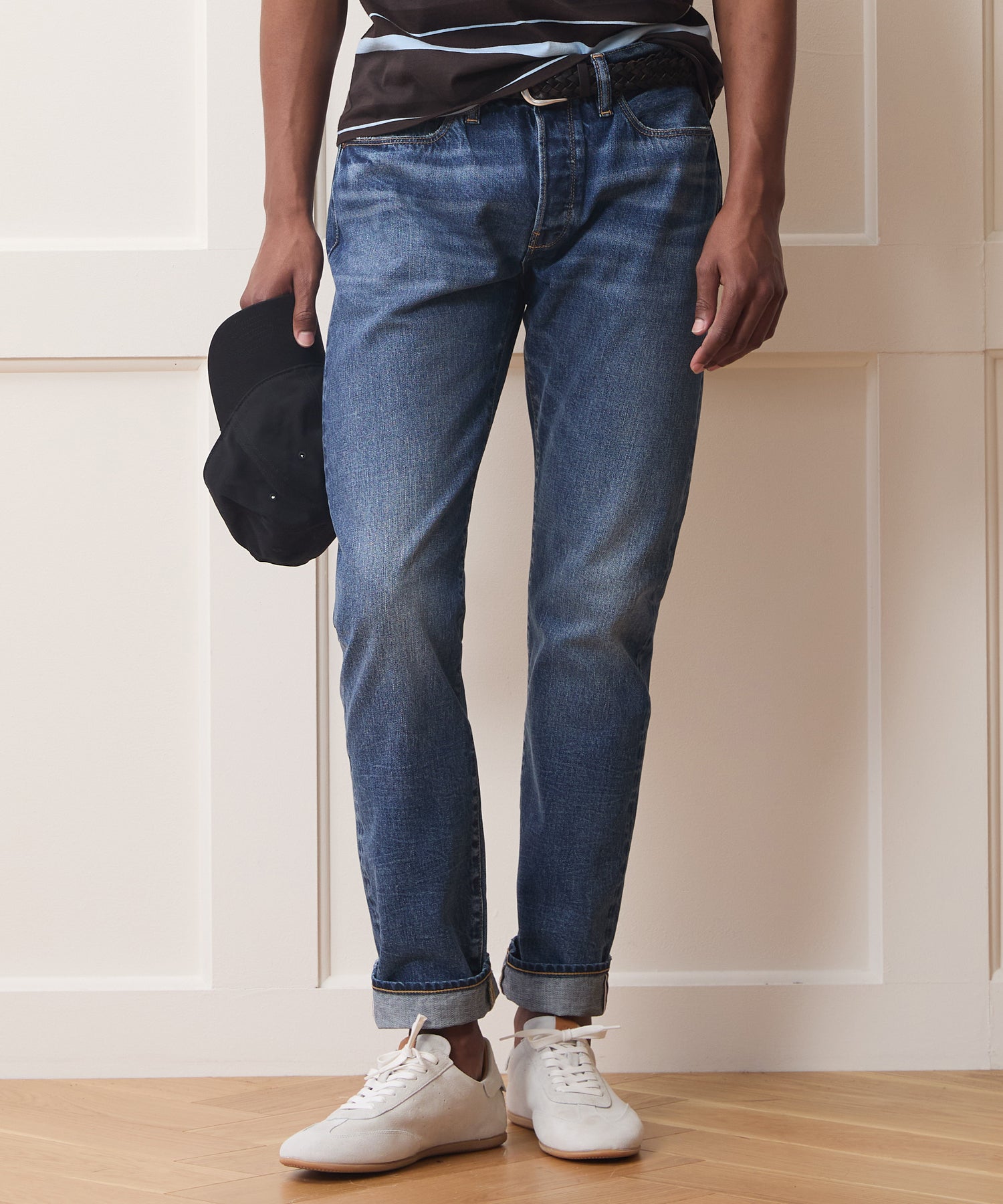 Todd Snyder Slim Selvedge Jean in Dark Indigo Dark Indigo