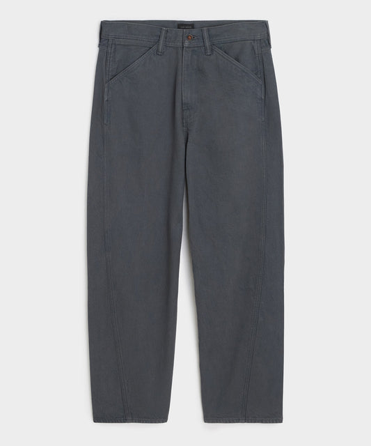 Todd Snyder Relaxed Barrel Jean in Granite Granite