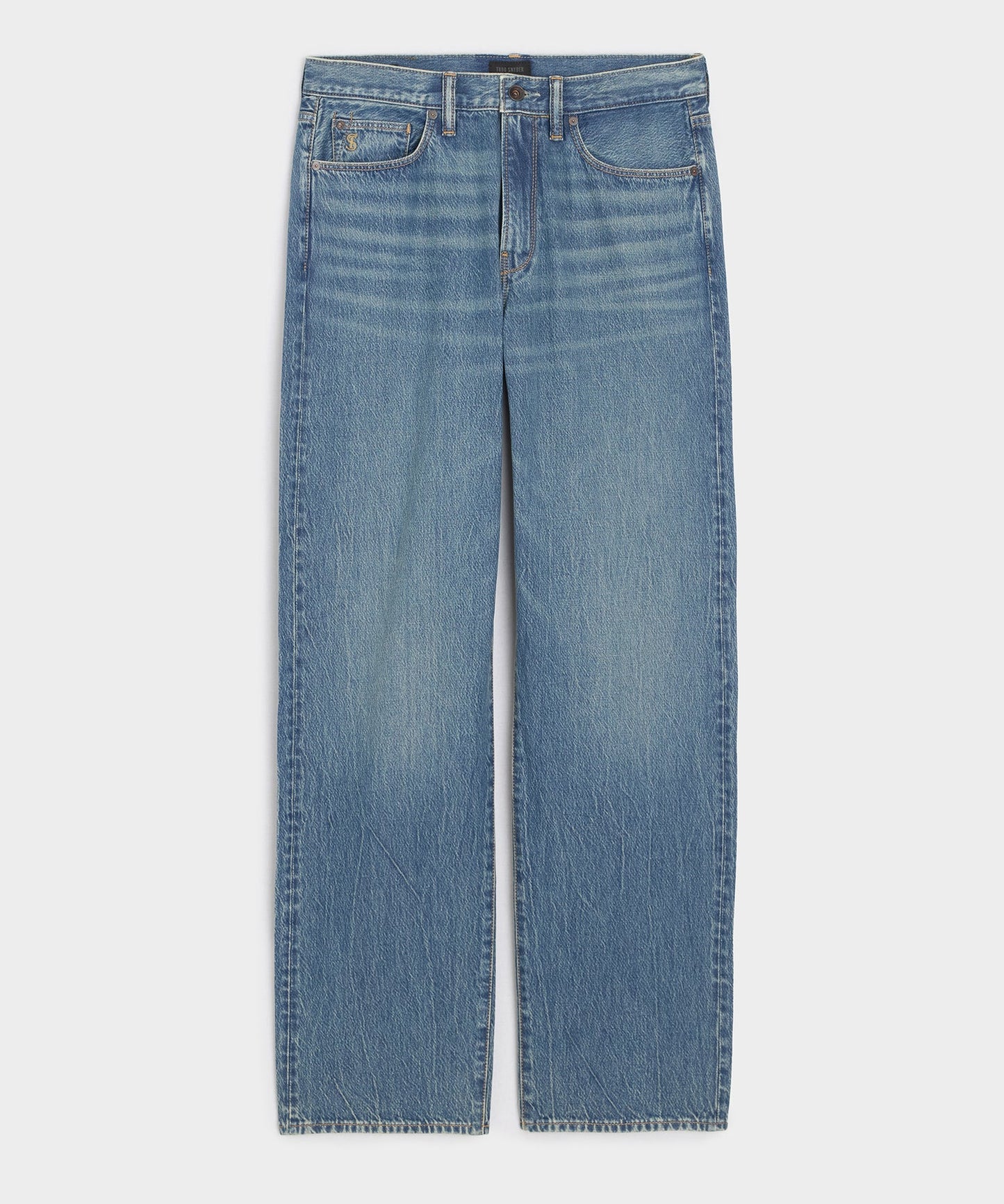 Todd Snyder Relaxed Summerweight Jean in Medium Indigo Medium Indigo