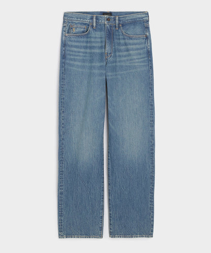 Todd Snyder Relaxed Summerweight Jean in Medium Indigo Medium Indigo