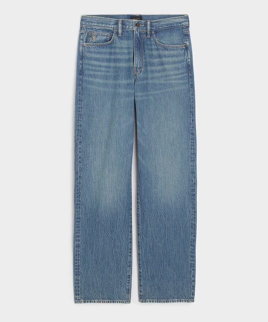 Todd Snyder Relaxed Summerweight Jean in Medium Indigo Medium Indigo