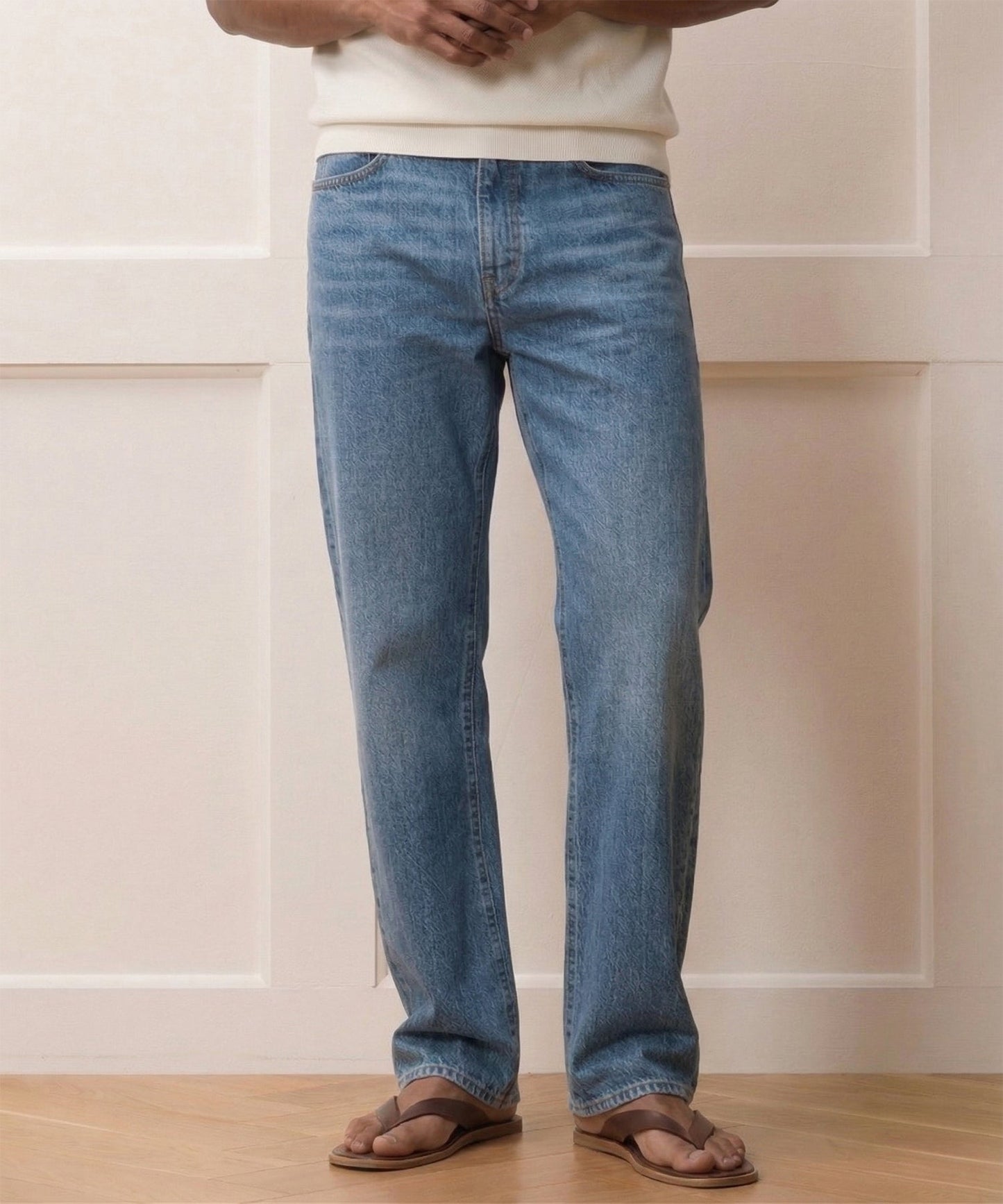 Todd Snyder Relaxed Summerweight Jean in Medium Indigo Medium Indigo