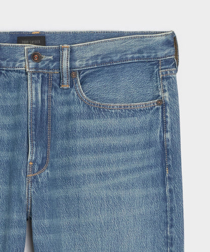 Todd Snyder Straight Fit Summerweight Jean in Medium Indigo Medium Indigo