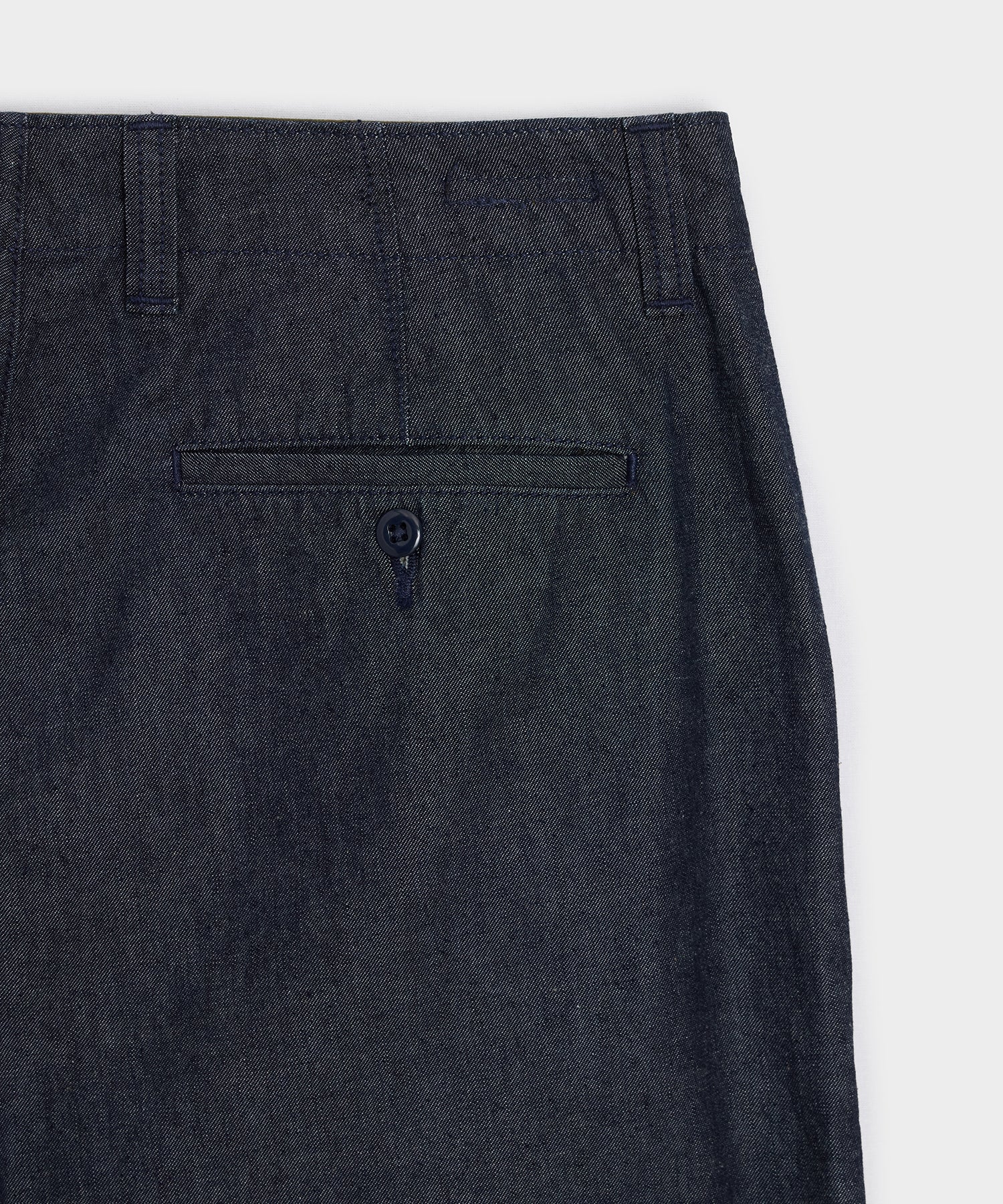 Todd Snyder Straight Fit Linen Favorite Pant in Rinsed Indigo Rinsed Indigo