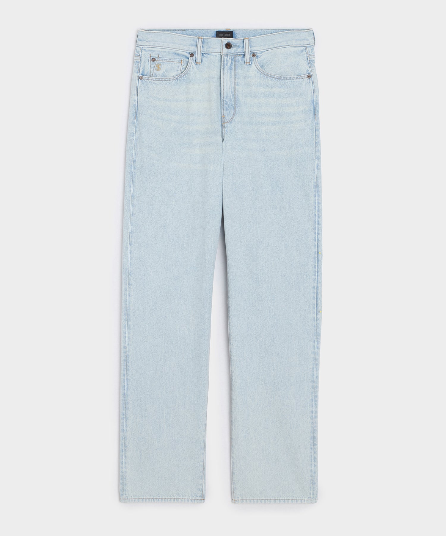 Todd Snyder Relaxed Summerweight Jean in Bleachout Light Indigo