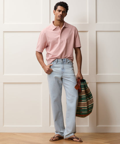 Todd Snyder Relaxed Summerweight Jean in Bleachout Light Indigo