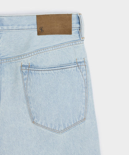 Todd Snyder Relaxed Summerweight Jean in Bleachout Light Indigo