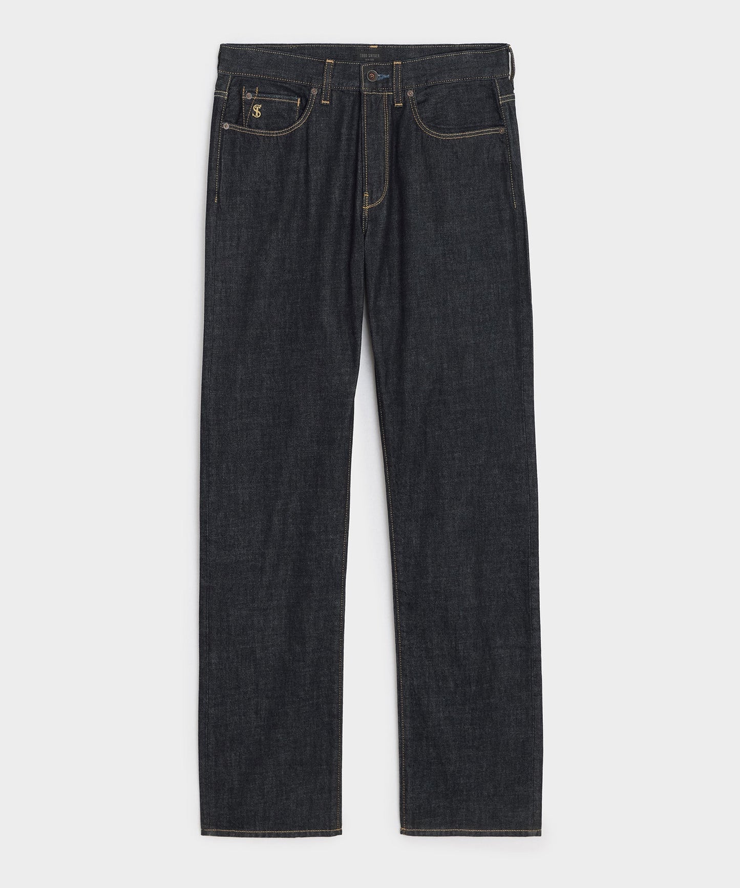 Todd Snyder Straight Fit Summerweight Jean in Rinsed Indigo Rinsed Indigo