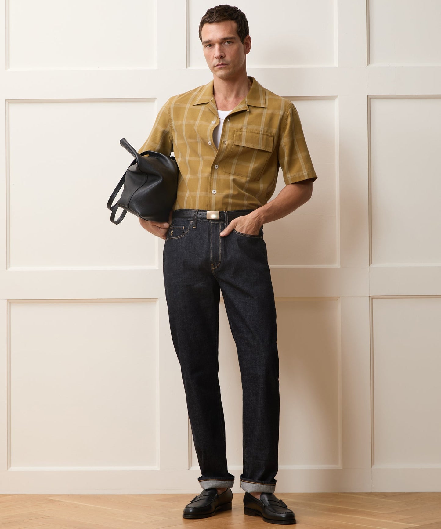 Todd Snyder Straight Fit Summerweight Jean in Rinsed Indigo Rinsed Indigo