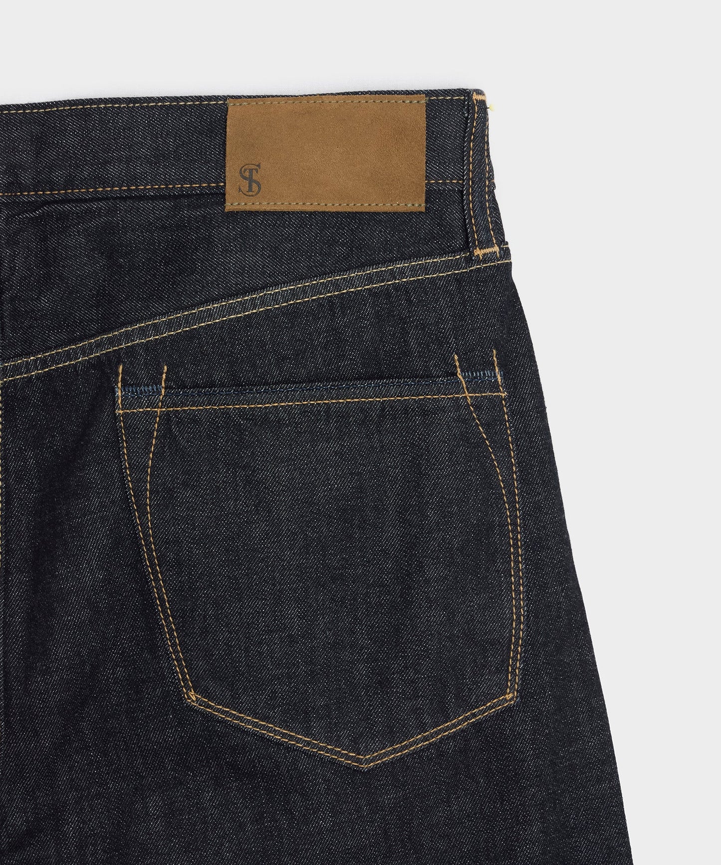 Todd Snyder Straight Fit Summerweight Jean in Rinsed Indigo Rinsed Indigo