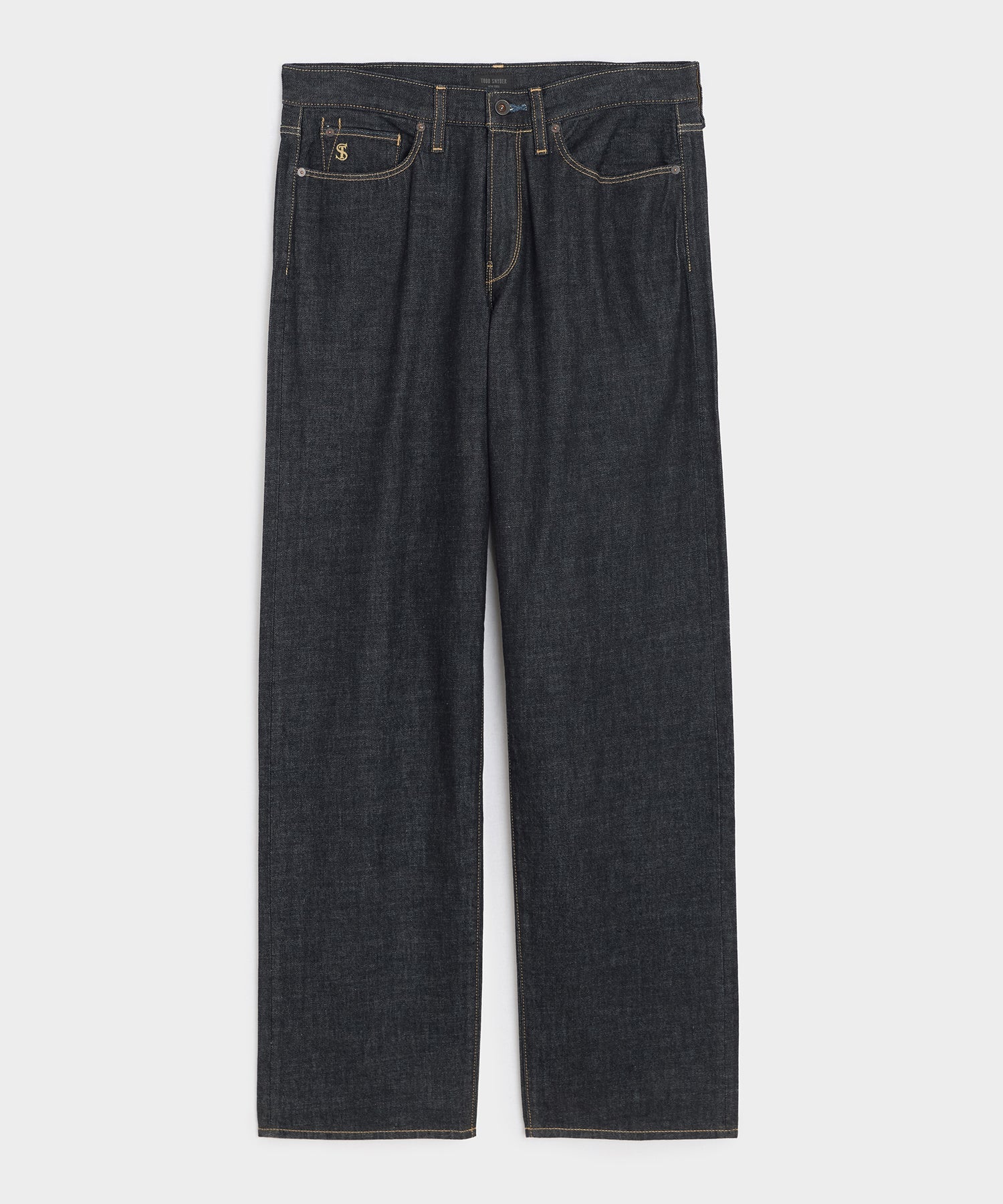 Todd Snyder Relaxed Summerweight Jean in Rinsed Indigo Rinsed Indigo