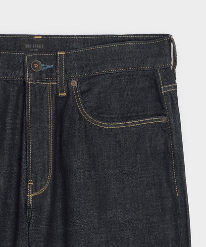Todd Snyder Relaxed Summerweight Jean in Rinsed Indigo Rinsed Indigo