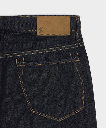 Todd Snyder Relaxed Summerweight Jean in Rinsed Indigo Rinsed Indigo