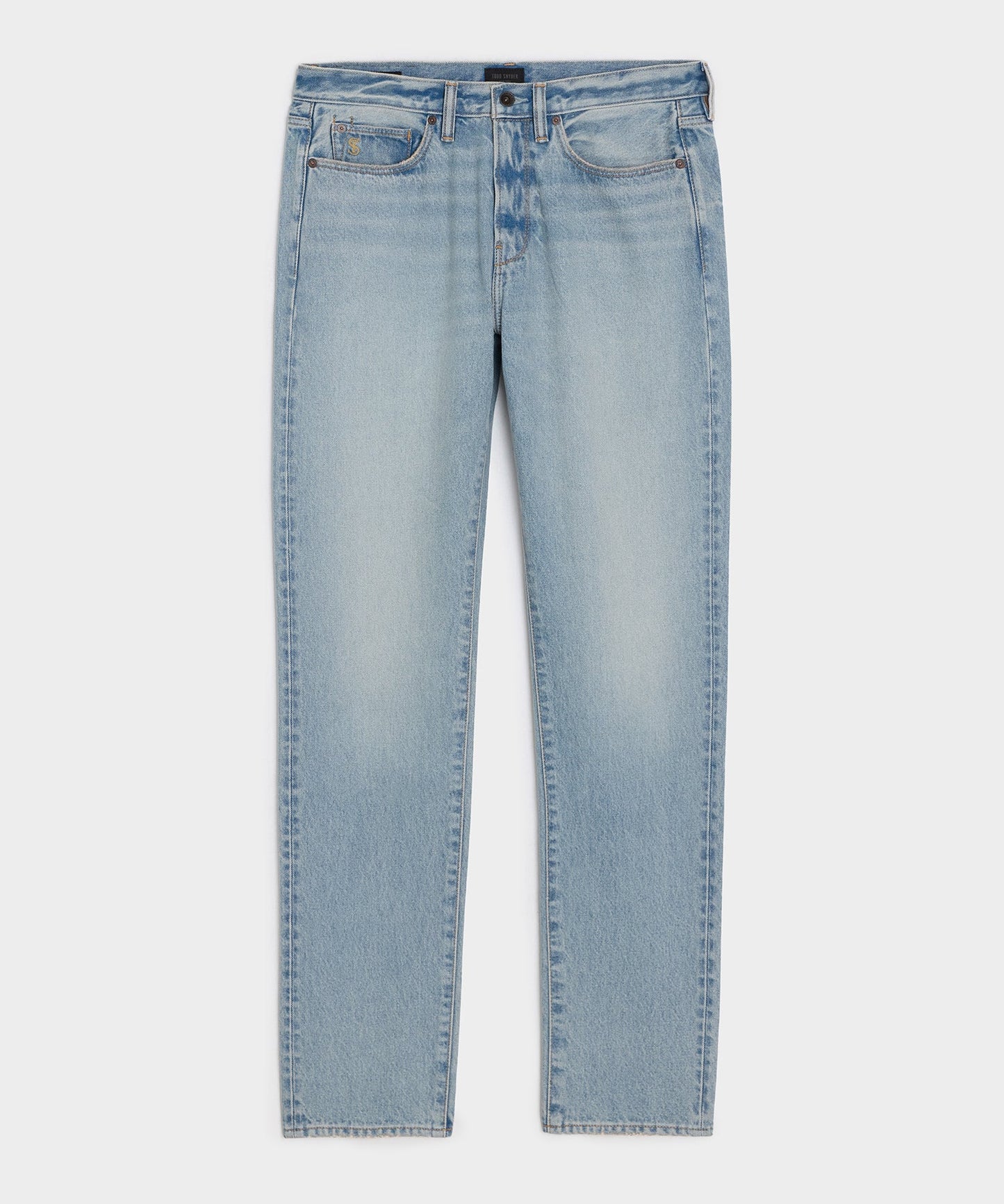 Todd Snyder Slim Fit Jean in Bleachout in Light Indigo Light Indigo