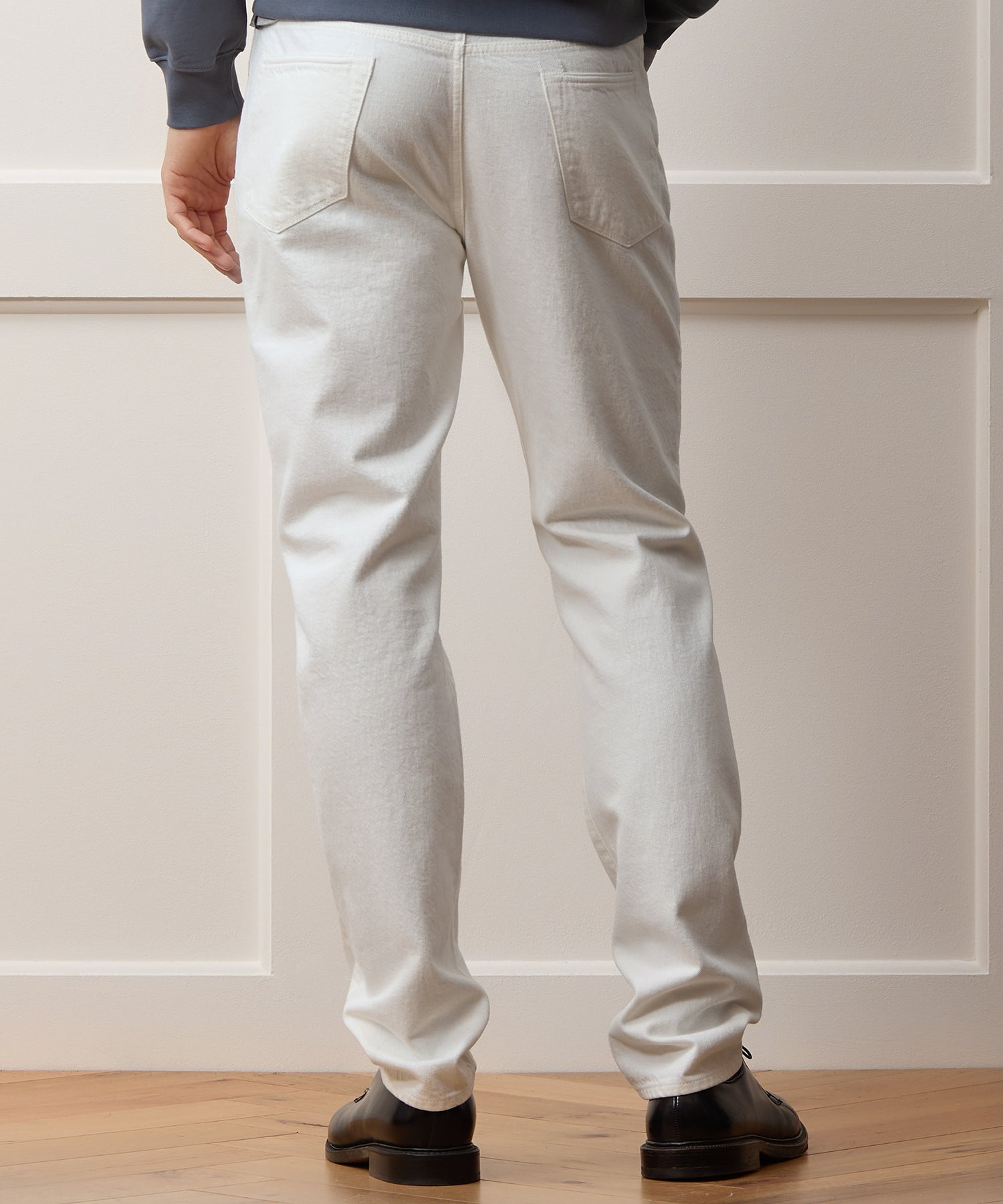 Todd Snyder Slim Fit Jean in White in White White