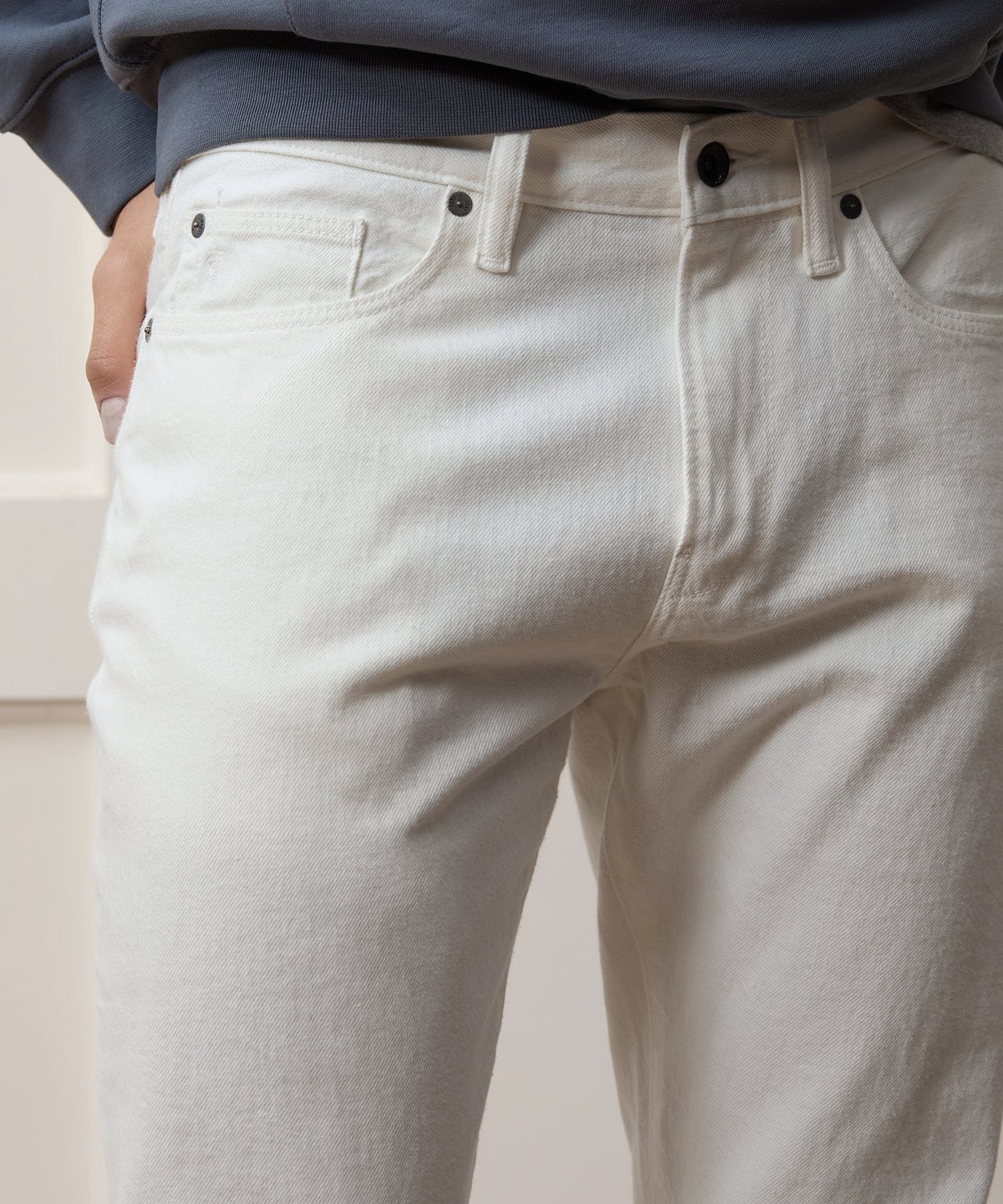 Todd Snyder Slim Fit Jean in White in White White