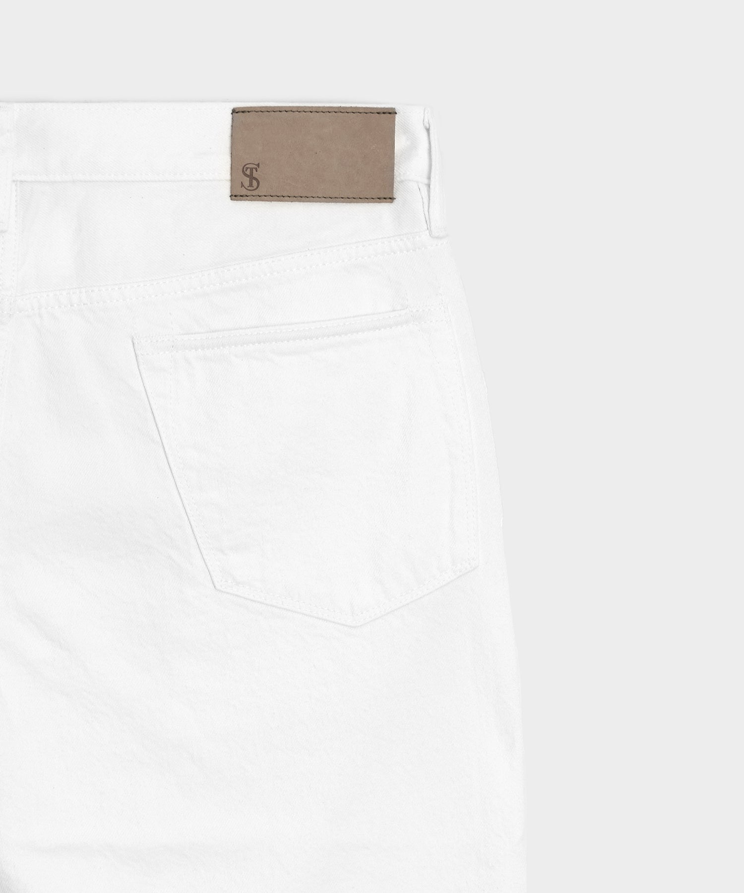 Todd Snyder Slim Fit Jean in White in White White