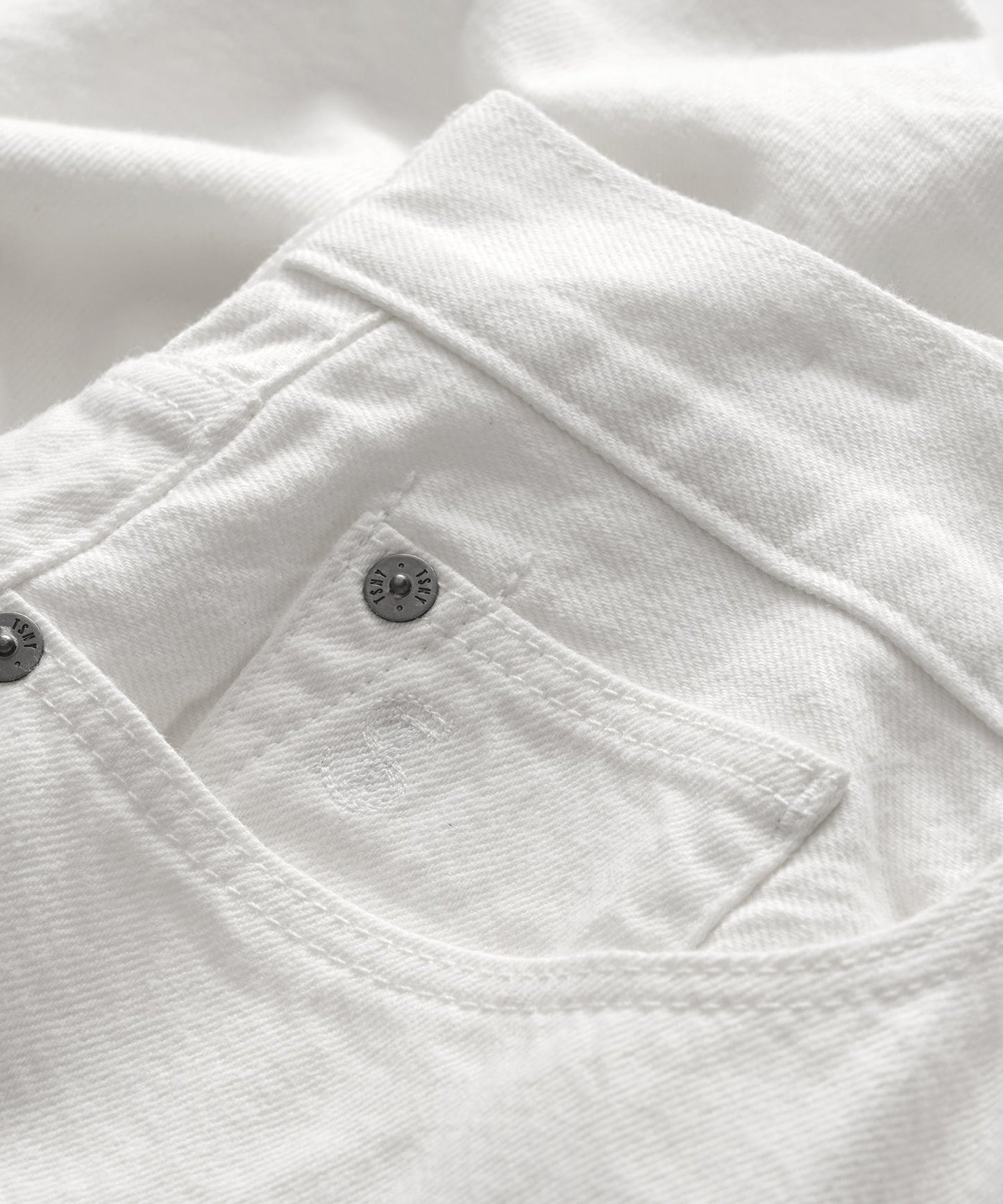 Todd Snyder Slim Fit Jean in White in White White