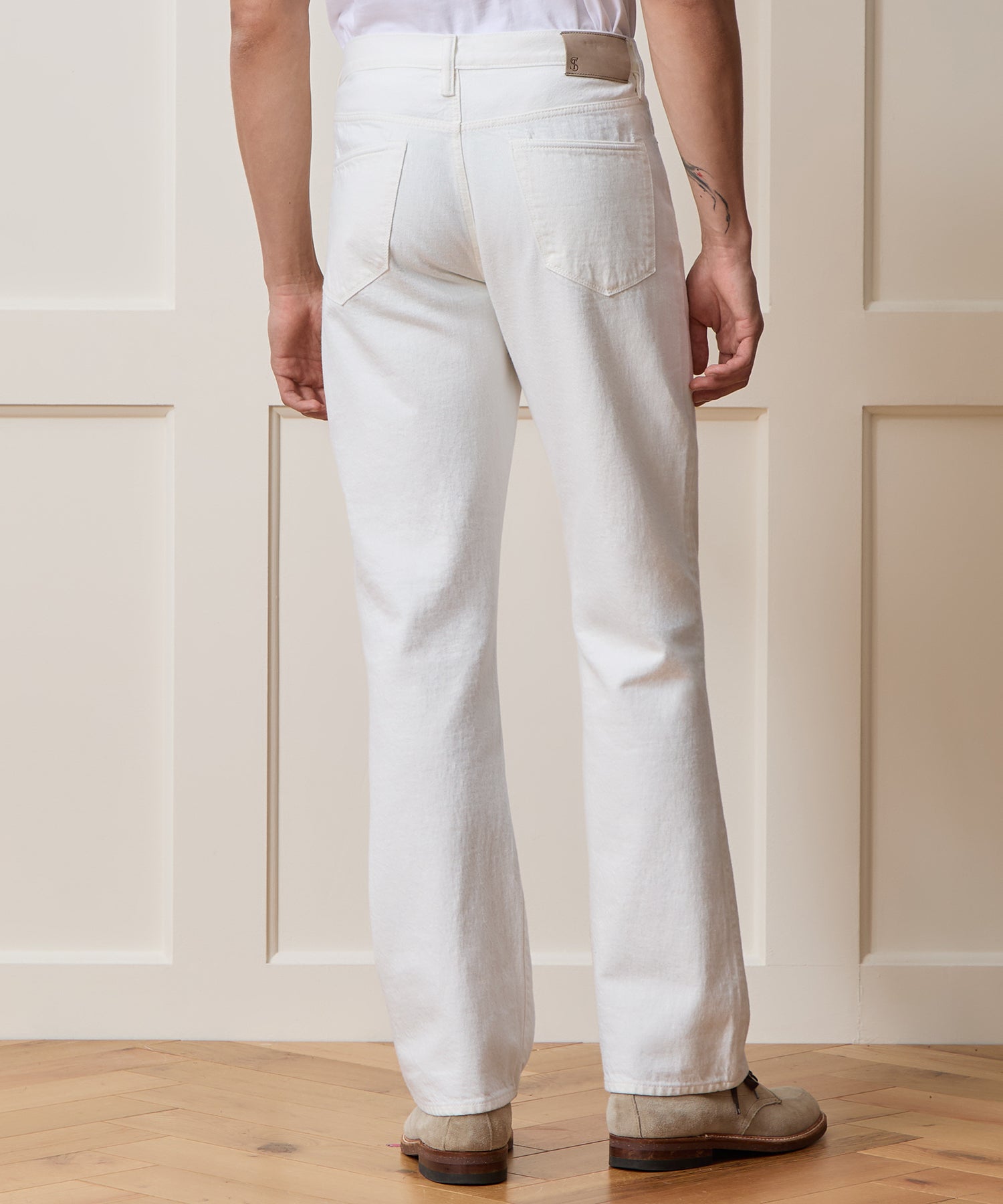 Todd Snyder Western Jean in White White