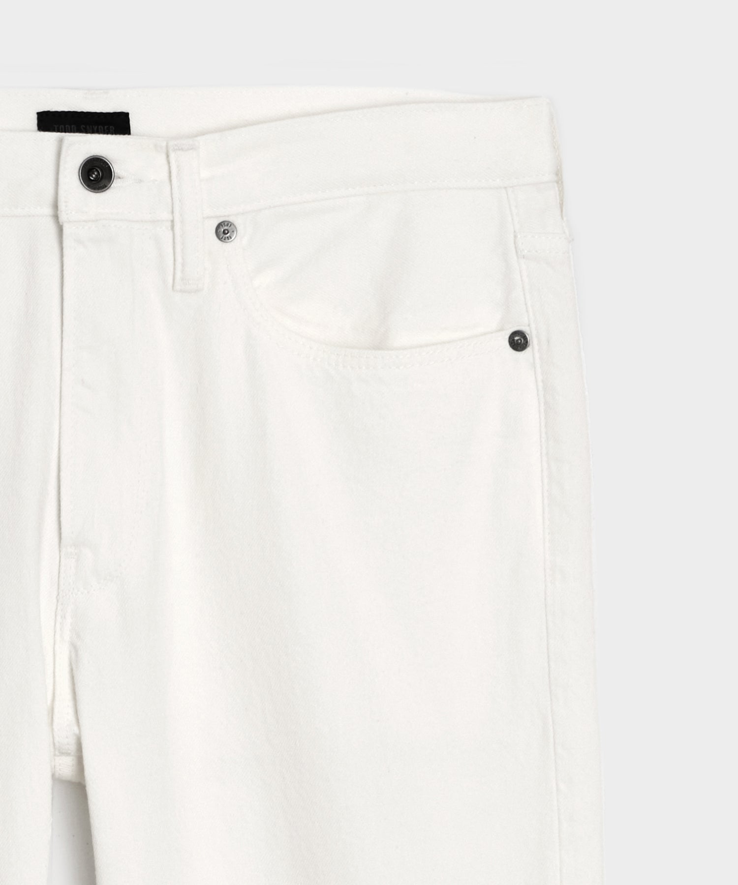 Todd Snyder Western Jean in White White