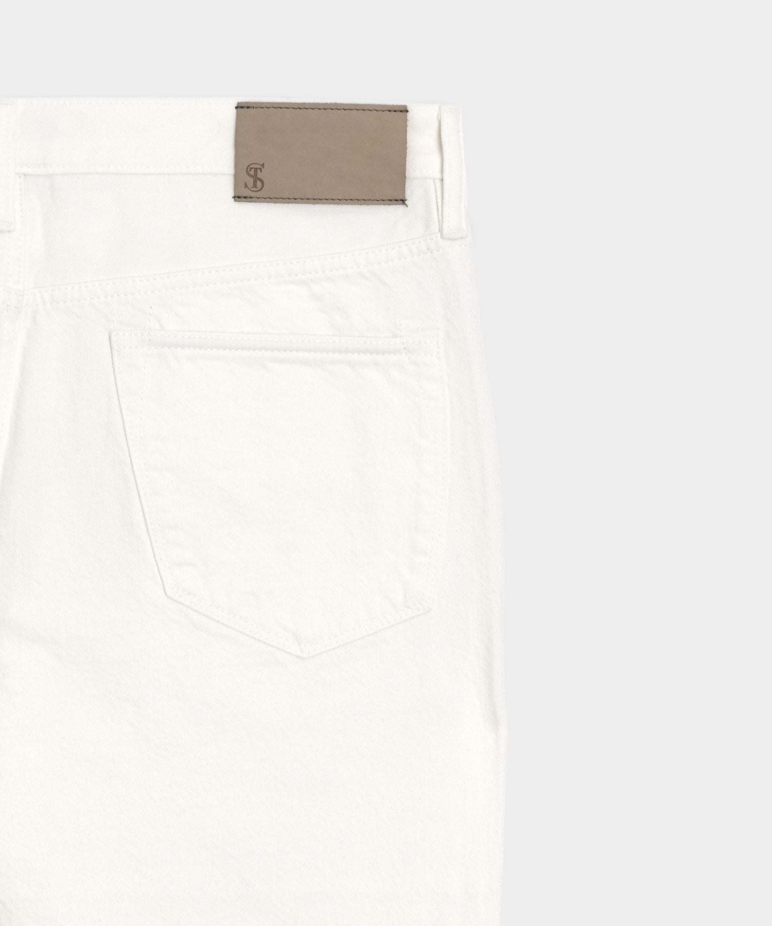 Todd Snyder Western Jean in White White