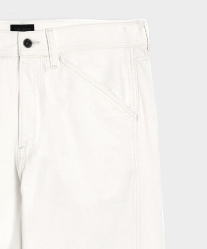 Todd Snyder Relaxed Barrel Jean in White White