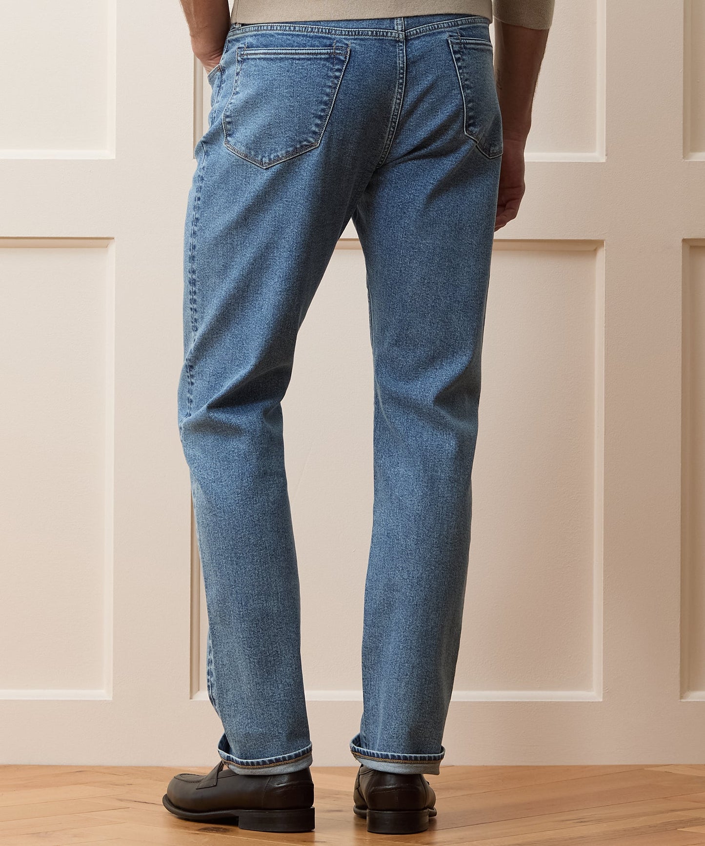 Todd Snyder High-Rise Slim Fit Jean in Dark Indigo in Dark Indigo Dark Indigo