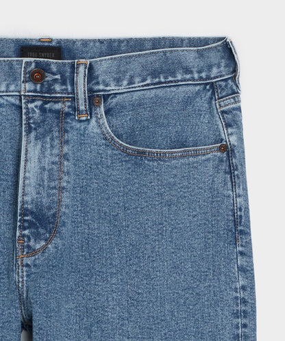 Todd Snyder High-Rise Slim Fit Jean in Dark Indigo in Dark Indigo Dark Indigo