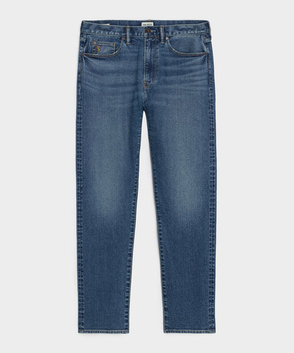 Todd Snyder Modern Slim Stretch Jean in Medium Indigo Light Indigo