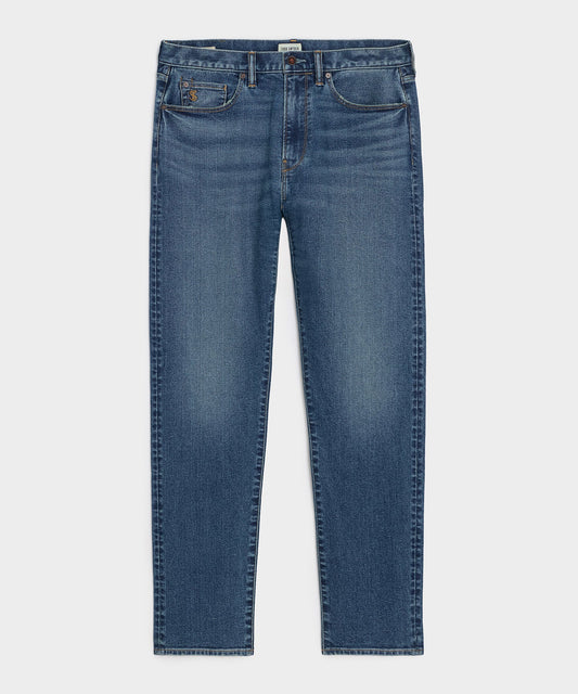 Todd Snyder Modern Slim Stretch Jean in Medium Indigo Light Indigo