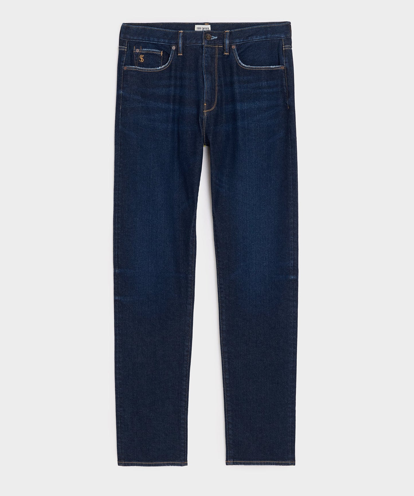 Todd Snyder Modern Slim Stretch Jean in Dark Indigo Indigo
